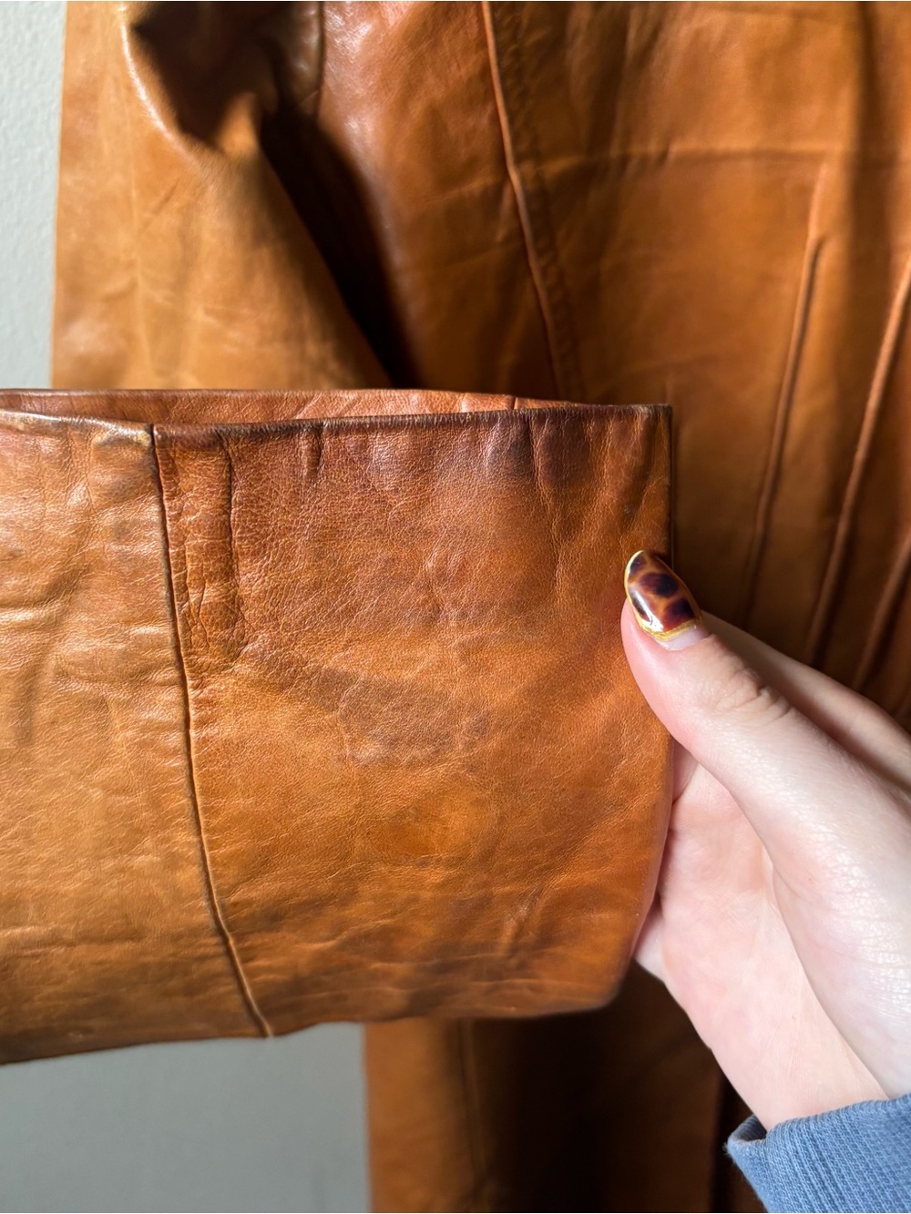 J.Riggings Jackal Vintage 70s Leather Jacket - Picture 6 of 9